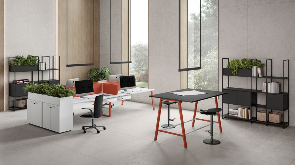 Mobile filo-piano - About Office