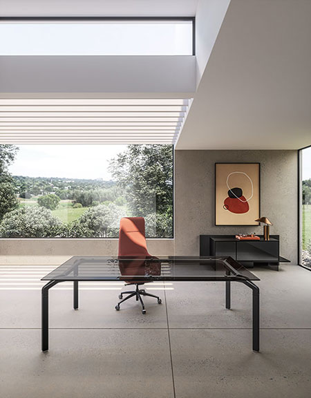 YOGA - Collezione arredo ufficio direzionale sartoriale