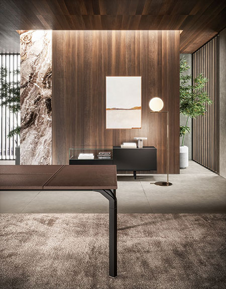 YOGA - Collezione arredo ufficio direzionale sartoriale