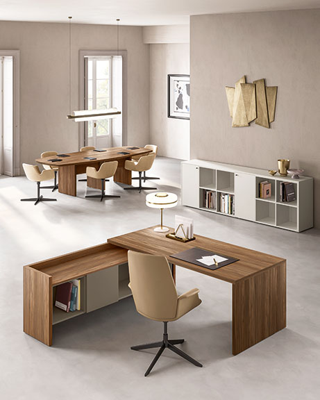 FUNNY PLUS - Collezione arredo ufficio minimal-chic