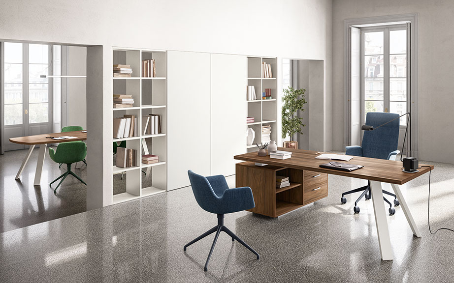 FUNNY PLUS - Collezione arredo ufficio minimal-chic