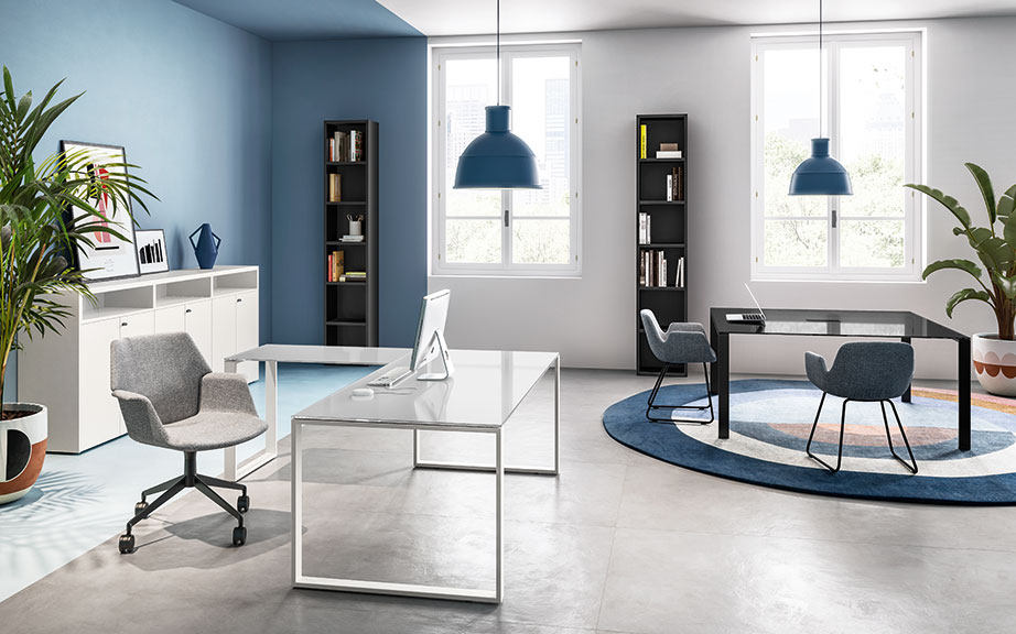 FUNNY PLUS - Collezione arredo ufficio minimal-chic