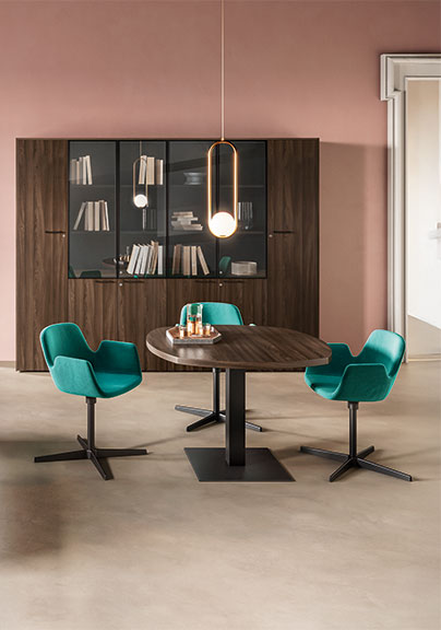 FUNNY PLUS - Collezione arredo ufficio minimal-chic