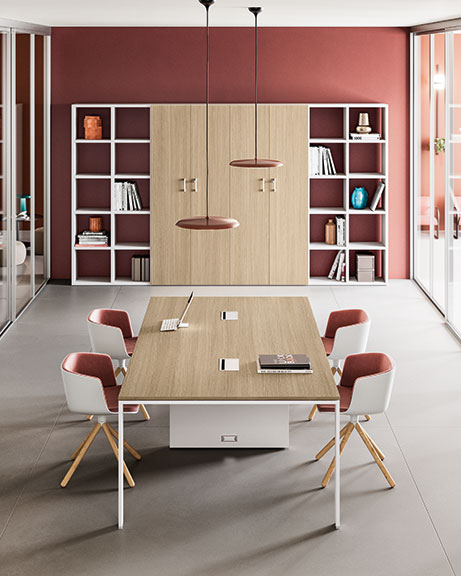 FUNNY PLUS - Collezione arredo ufficio minimal-chic