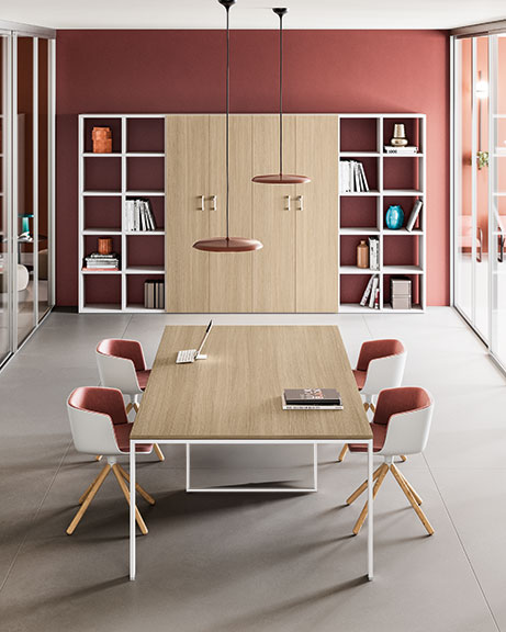FUNNY PLUS - Collezione arredo ufficio minimal-chic