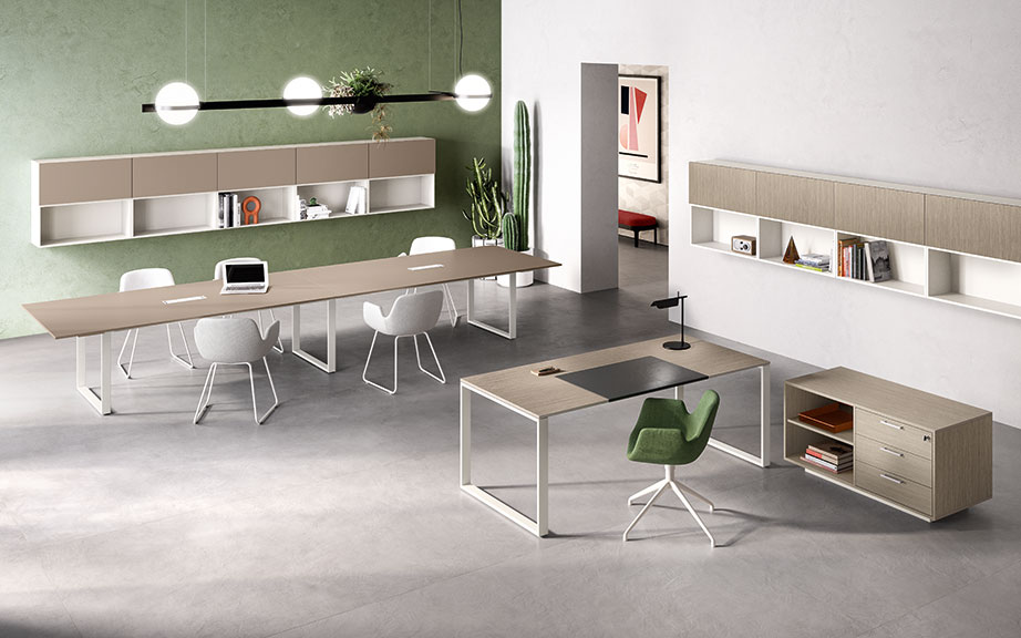 FUNNY PLUS - Collezione arredo ufficio minimal-chic