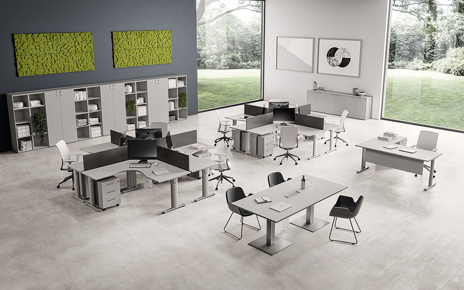 FUNNY - Collezione arredo ufficio modulare - About Office