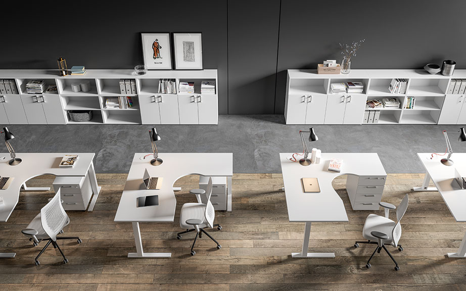 FUNNY - Collezione arredo ufficio modulare - About Office