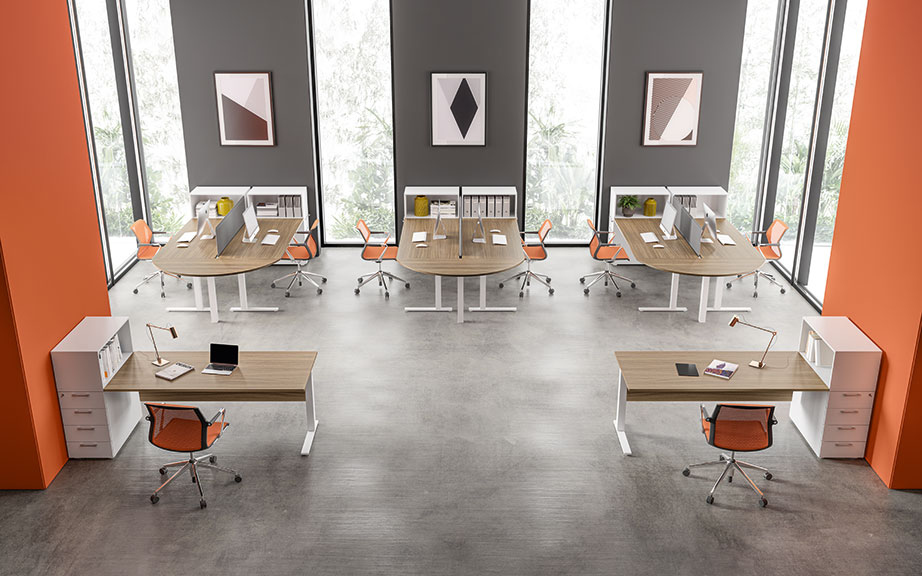 FUNNY - Collezione arredo ufficio modulare - About Office