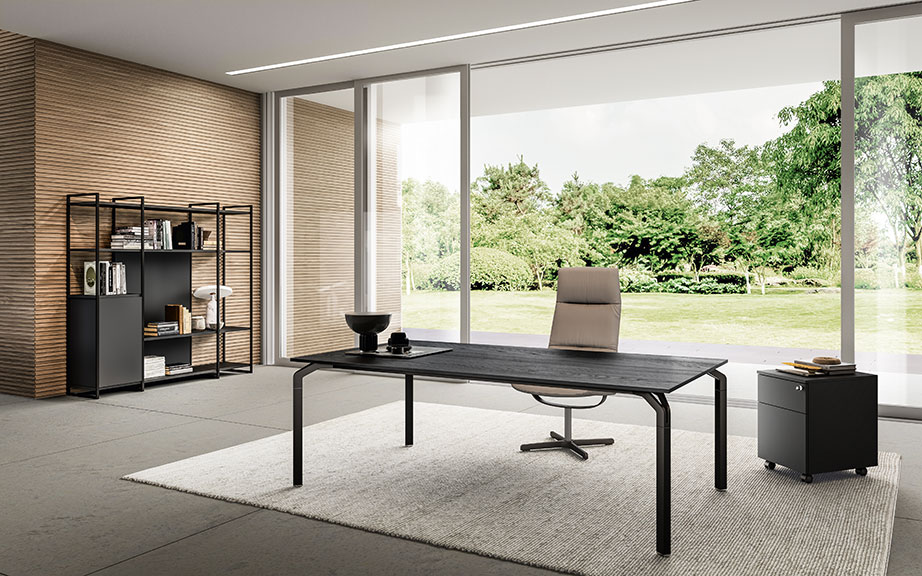 YOGA - Collezione arredo ufficio direzionale sartoriale