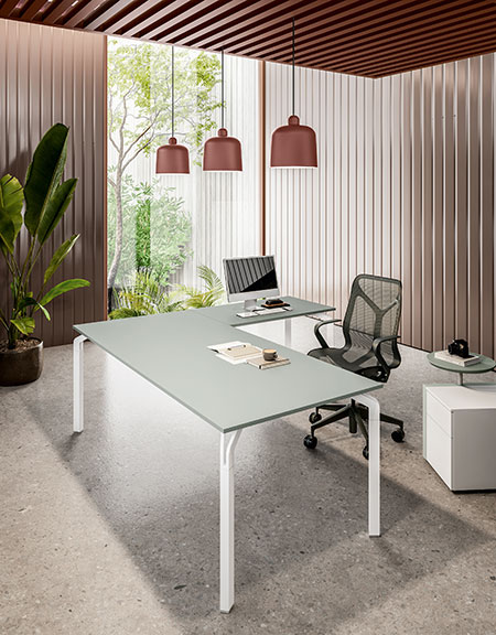 YOGA - Collezione arredo ufficio direzionale sartoriale