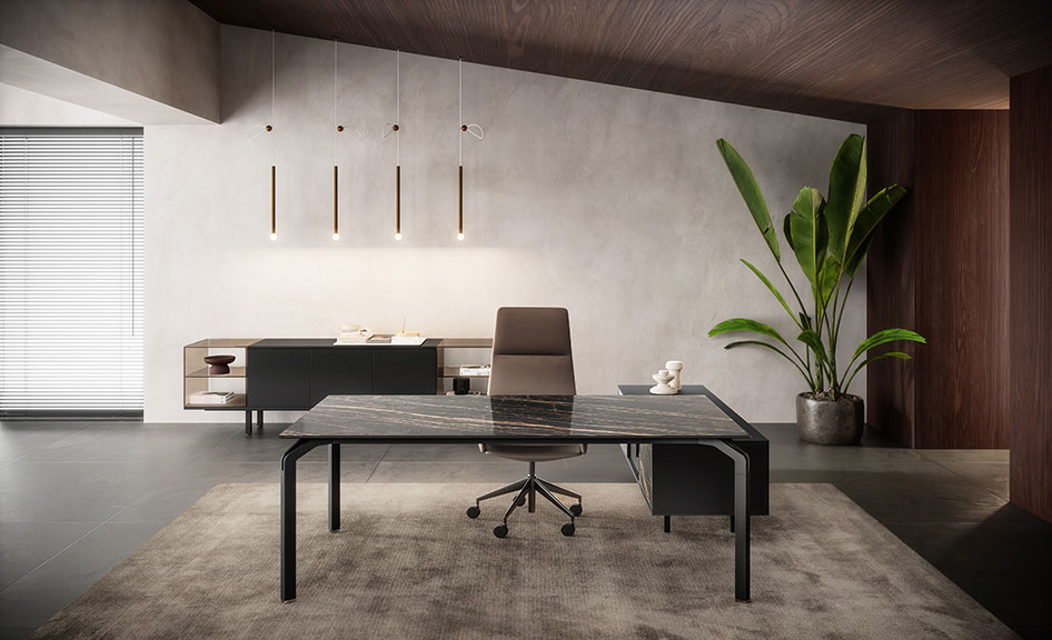 YOGA - Collezione arredo ufficio direzionale sartoriale