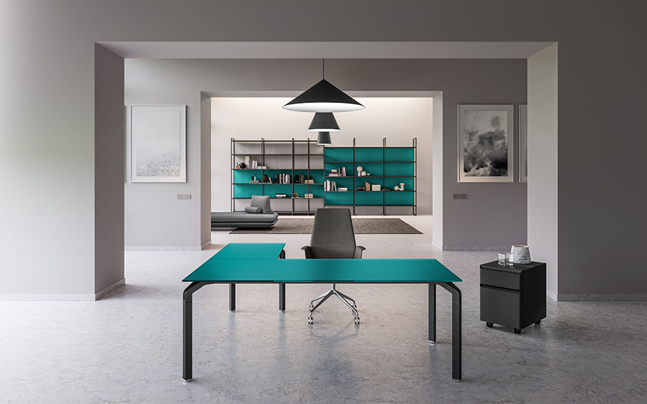 YOGA - Collezione arredo ufficio direzionale sartoriale