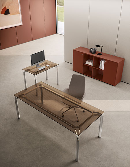YOGA - Collezione arredo ufficio direzionale sartoriale