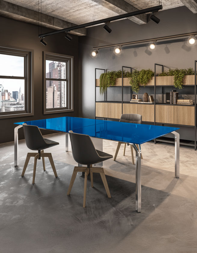 YOGA_Vetro Laccato - About Office