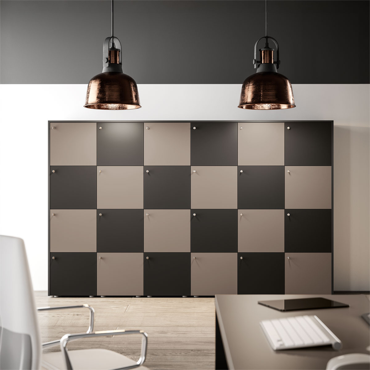 FUNNY - Collezione arredo ufficio modulare - About Office