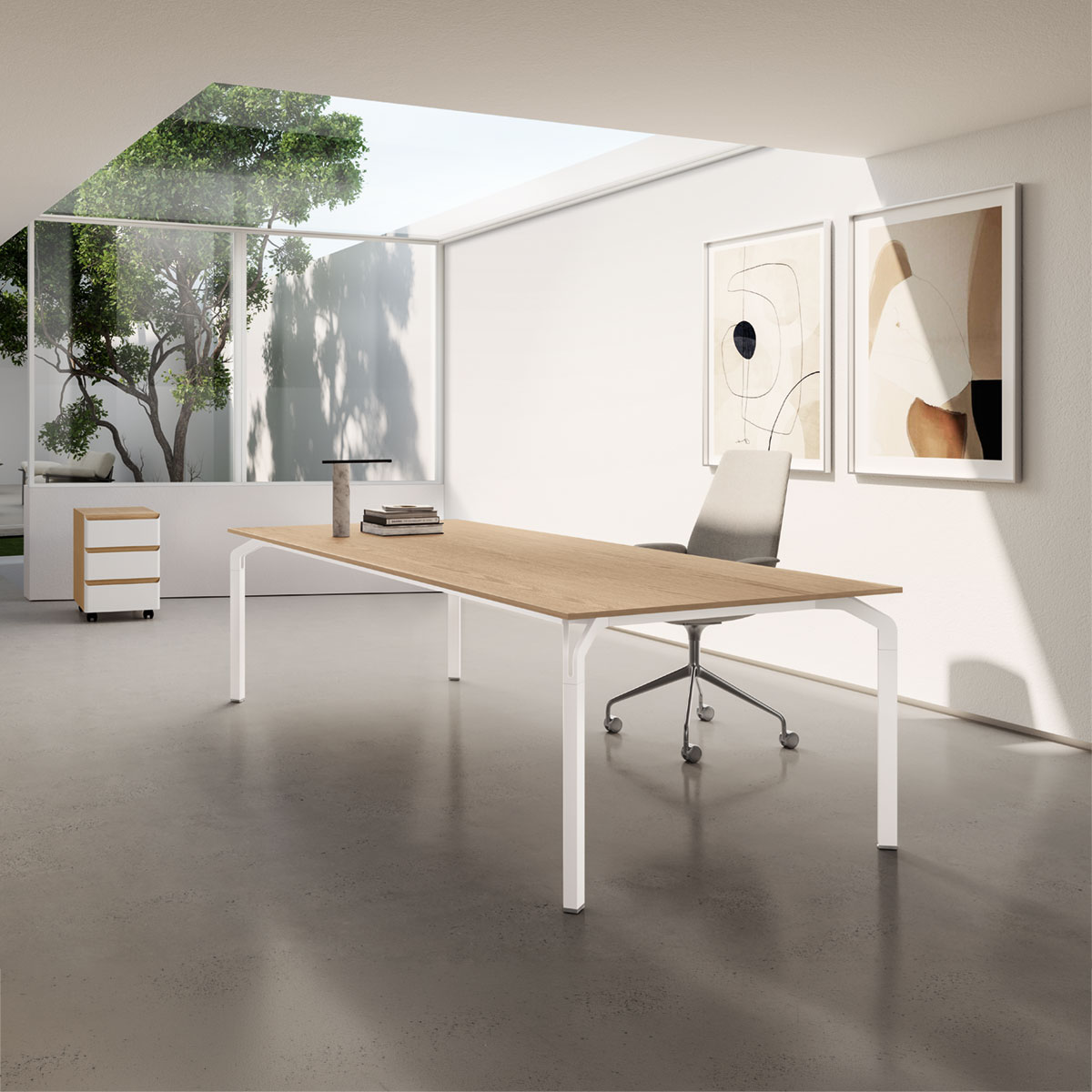 YOGA - Collezione arredo ufficio direzionale sartoriale