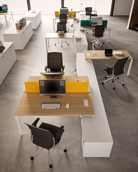 FUNNY - Collezione arredo ufficio modulare - About Office