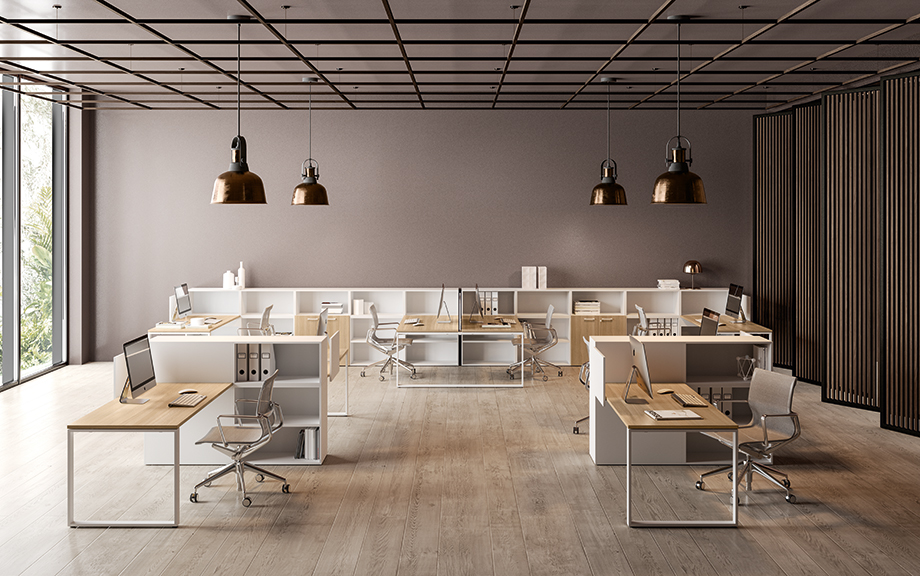 FUNNY - Collezione arredo ufficio modulare - About Office