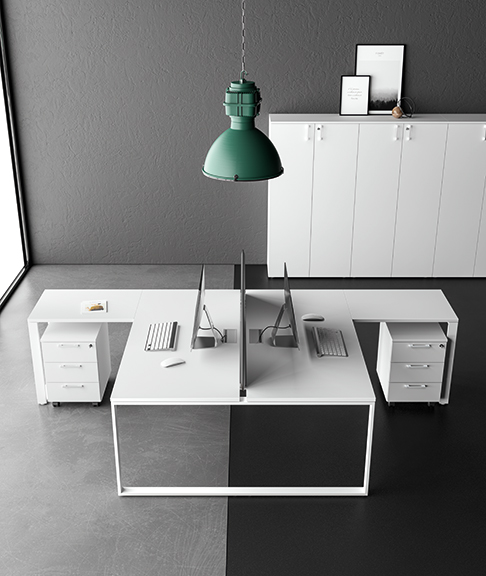 FUNNY - Collezione arredo ufficio modulare - About Office
