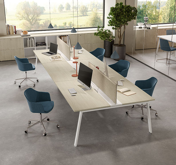 FUNNY - Collezione arredo ufficio modulare - About Office
