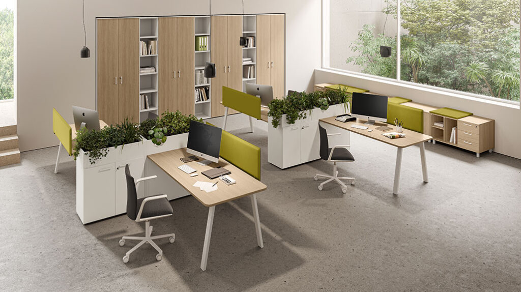 FUNNY - Collezione arredo ufficio modulare - About Office
