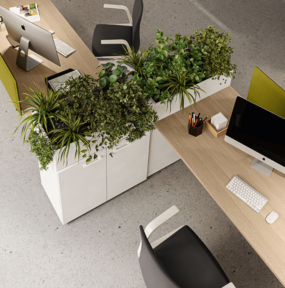 FUNNY - Collezione arredo ufficio modulare - About Office