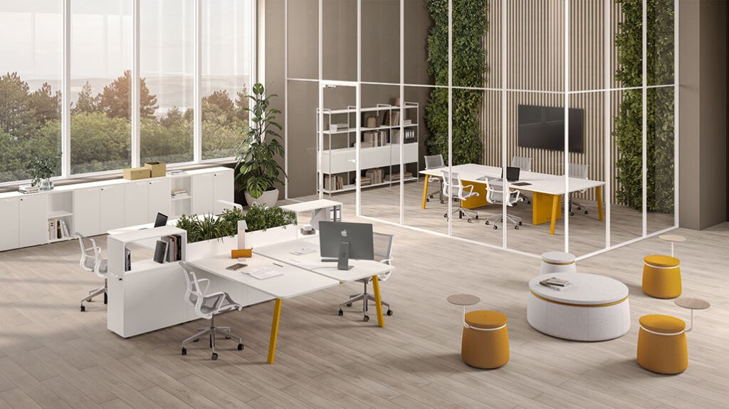 FUNNY - Collezione arredo ufficio modulare - About Office