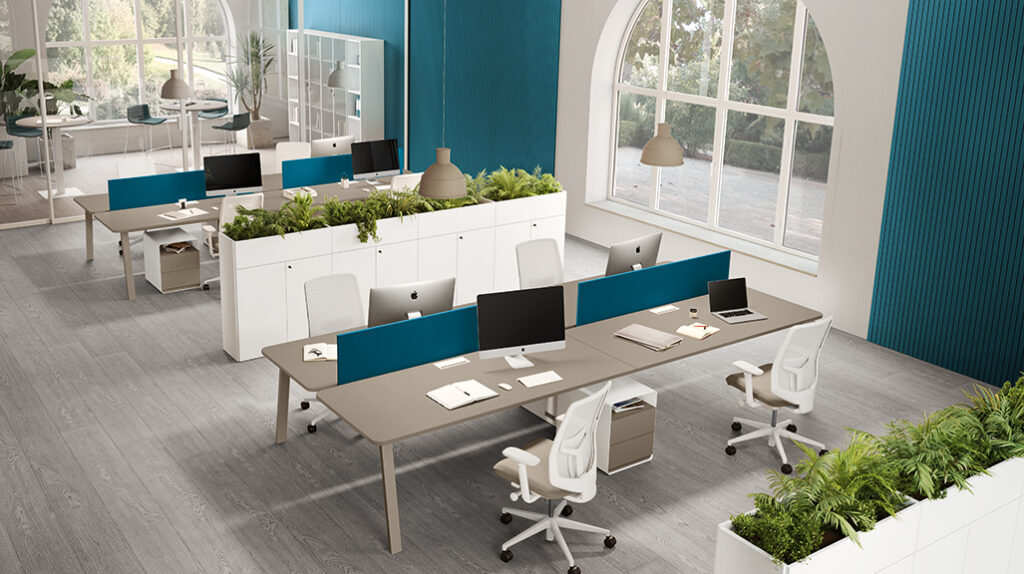 FUNNY - Collezione arredo ufficio modulare - About Office
