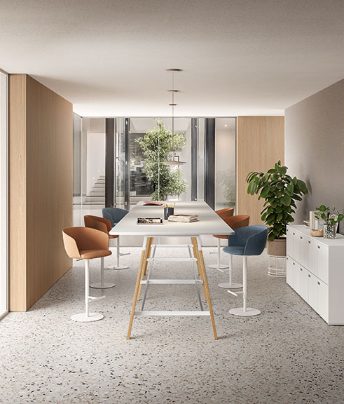 FUNNY - Collezione arredo ufficio modulare - About Office