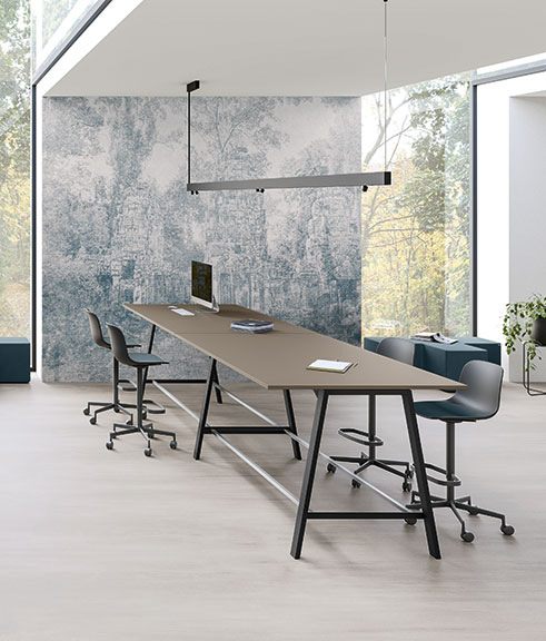 FUNNY - Collezione arredo ufficio modulare - About Office