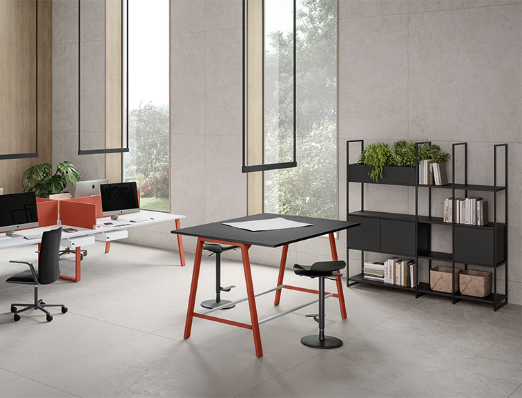 FUNNY - Collezione arredo ufficio modulare - About Office