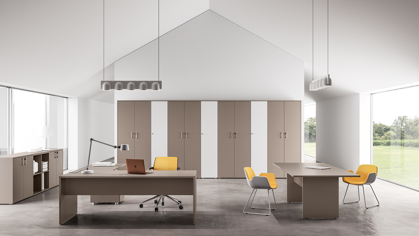 FUNNY - Collezione arredo ufficio modulare - About Office