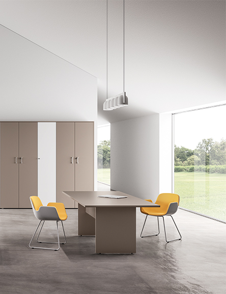 FUNNY - Collezione arredo ufficio modulare - About Office