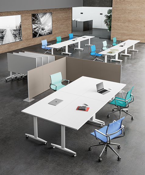 FUNNY - Collezione arredo ufficio modulare - About Office
