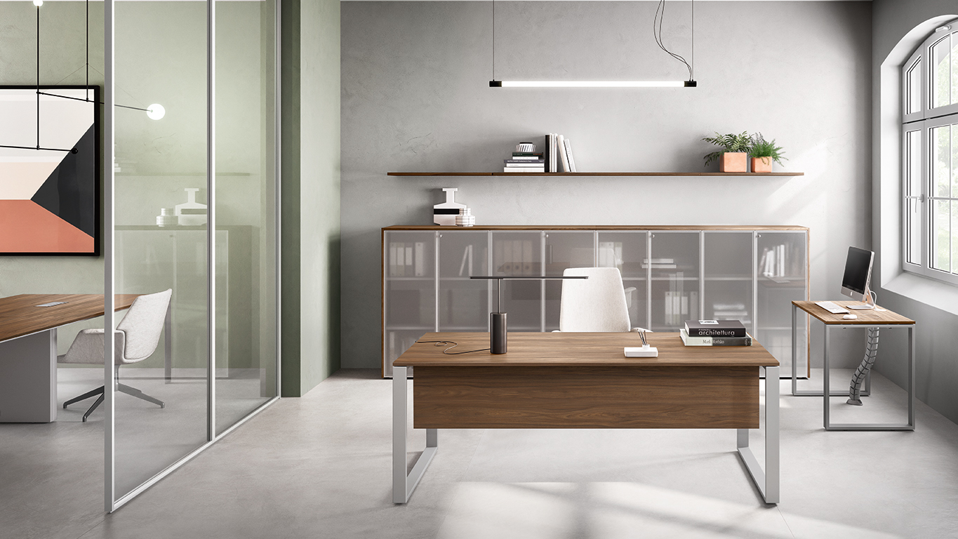 FUNNY PLUS - Collezione arredo ufficio minimal-chic