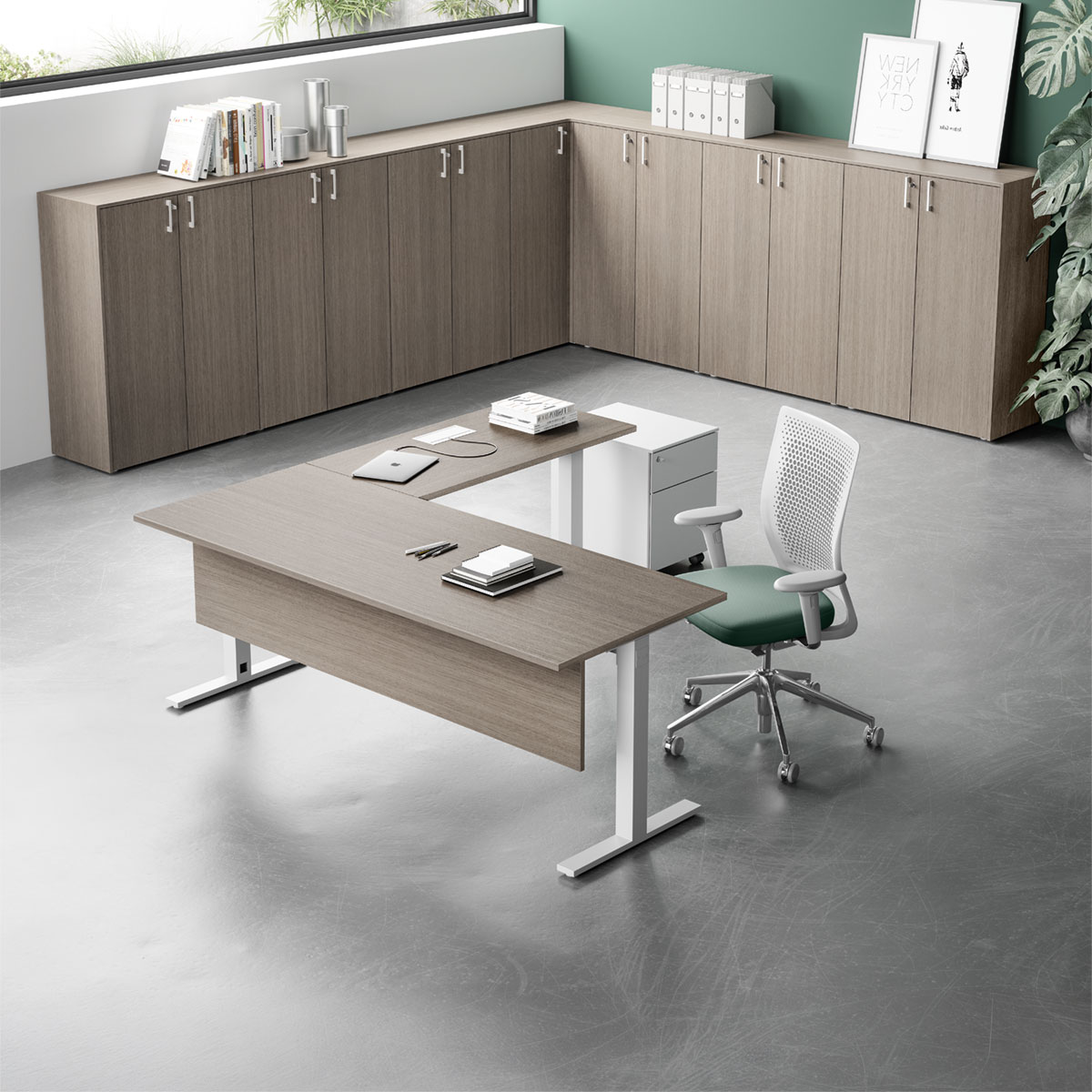 FUNNY - Collezione arredo ufficio modulare - About Office