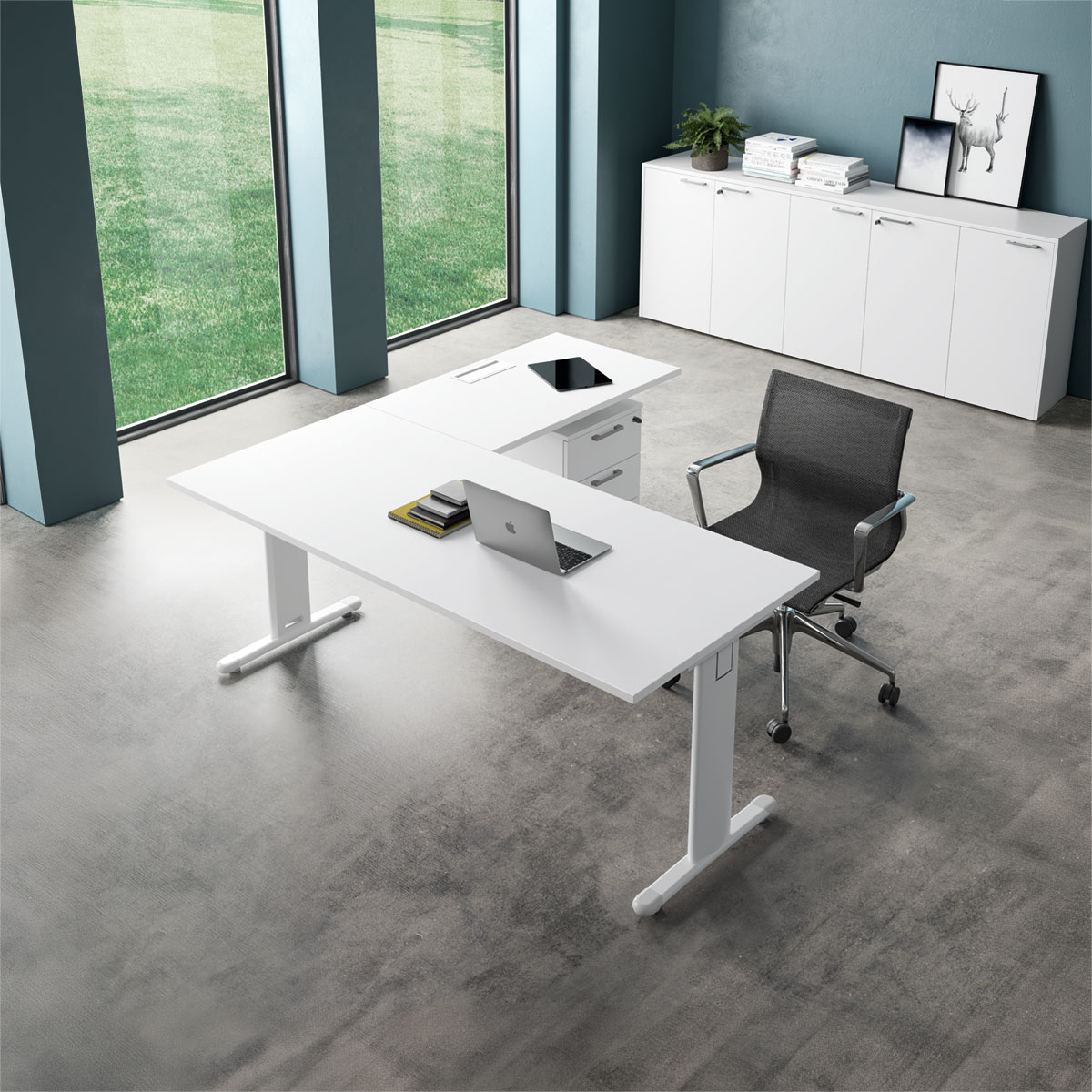 FUNNY - Collezione arredo ufficio modulare - About Office