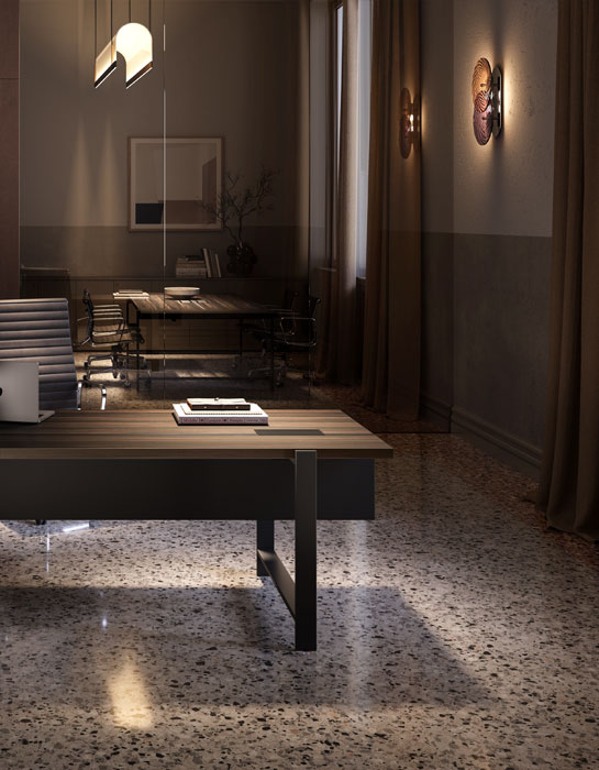ABOUT-OFFICE_horo_direzionale_join_eucalipto-nero-n HORO_Join - About Office