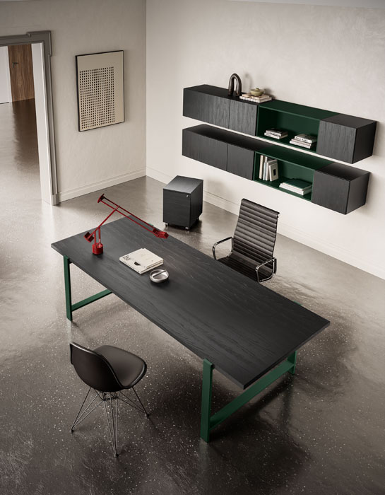 ABOUT-OFFICE_horo_direzionale_pure_frassino-carbone_bosco HORO_Pure - About Office