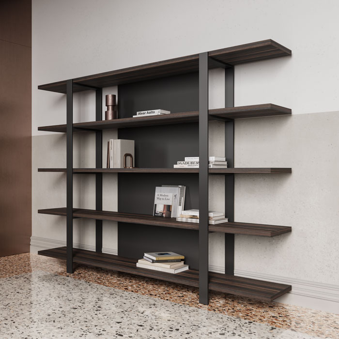 ABOUT-OFFICE_horo_archiviazione_loop_eucalipto-nero HORO - La collezione direzionale di carattere