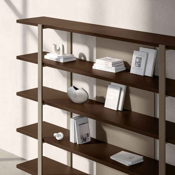 ABOUT-OFFICE_horo_archiviazione_loop_moka-grigio-fango HORO - La collezione direzionale di carattere