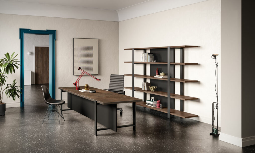ABOUT-OFFICE_horo_direzionale_pure_ossido-bruno HORO - La collezione direzionale di carattere