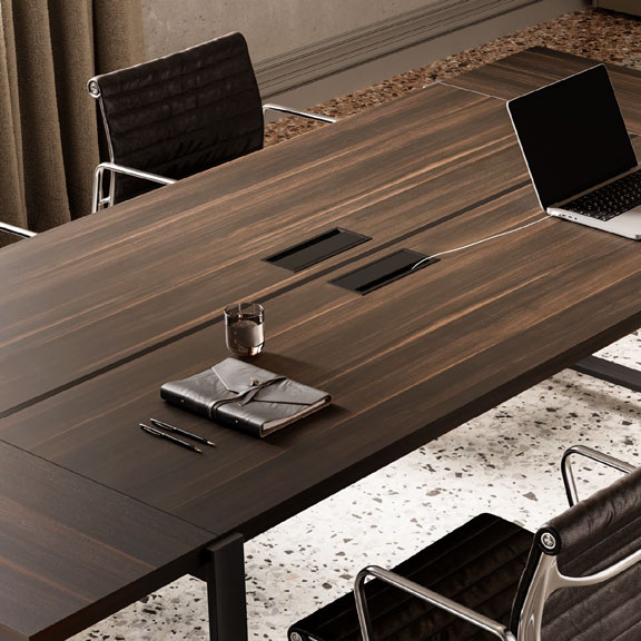 ABOUT-OFFICE_horo_riunione_line_eucalipto-nero_dettaglio HORO_LINE-riunione - About Office