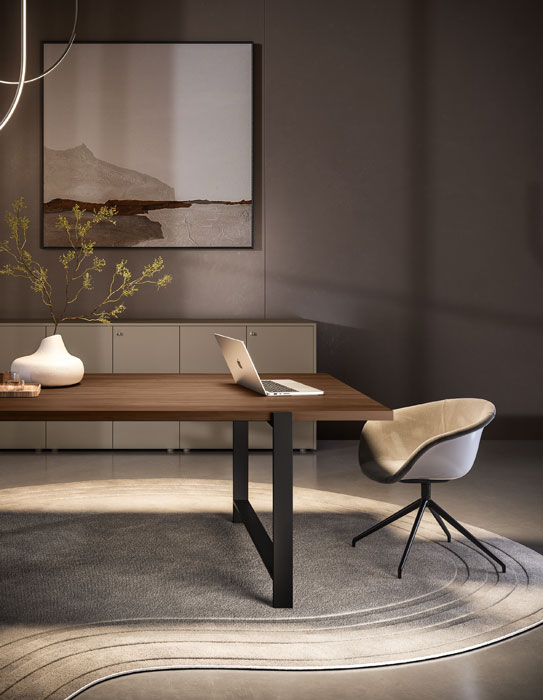 ABOUT-OFFICE_horo_riunione_pure_noce-boheme-nero HORO_PURE-riunione - About Office